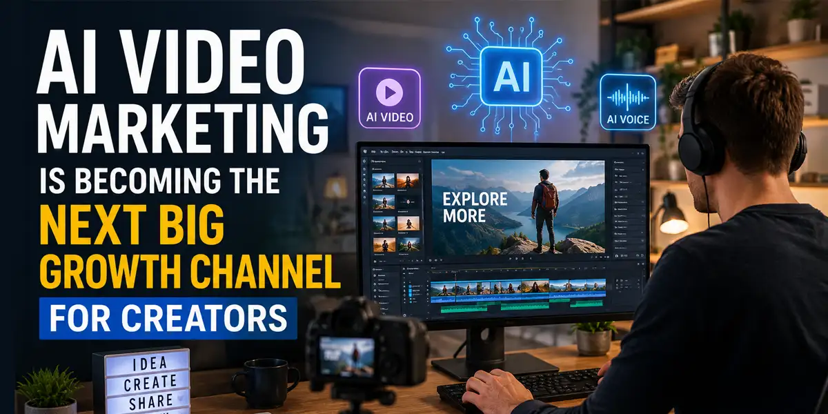 AI Video Marketing Is Becoming the Next Big Growth Channel for Creators