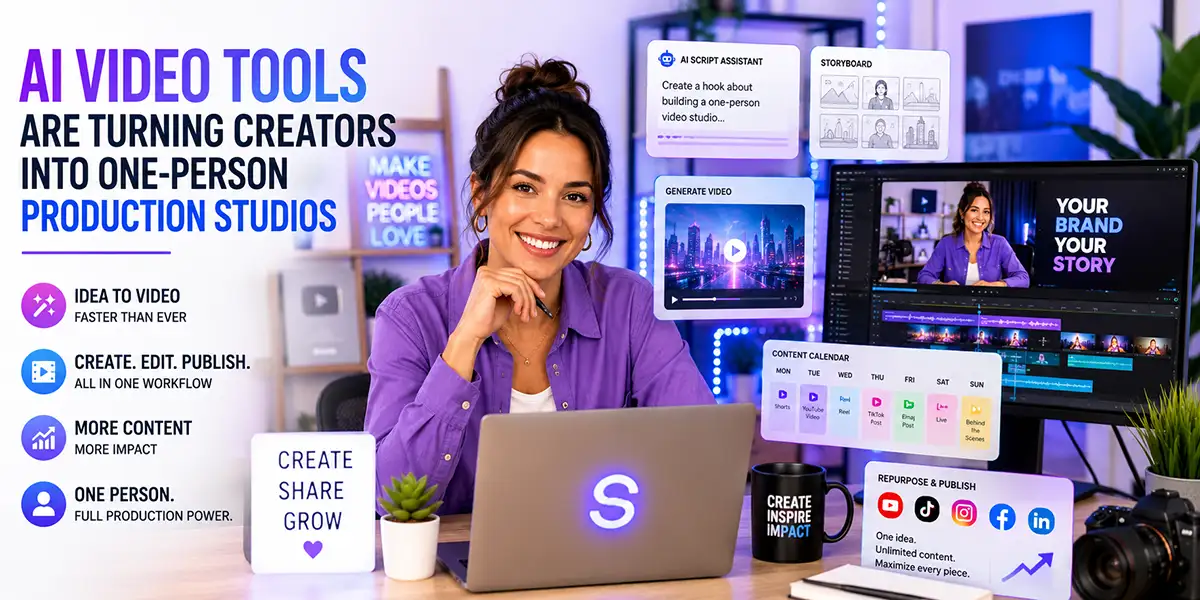 AI Video Tools Are Turning Creators Into One-Person Production Studios