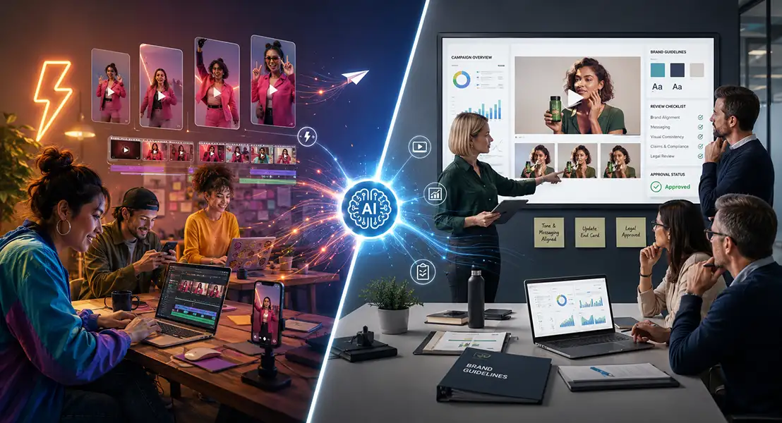 AI Video Ads Are Creating a New Divide Between Fast Brands and Careful Brands