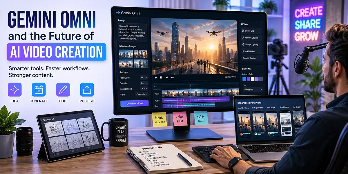 Gemini Omni and the Future of AI Video Creation for Creators