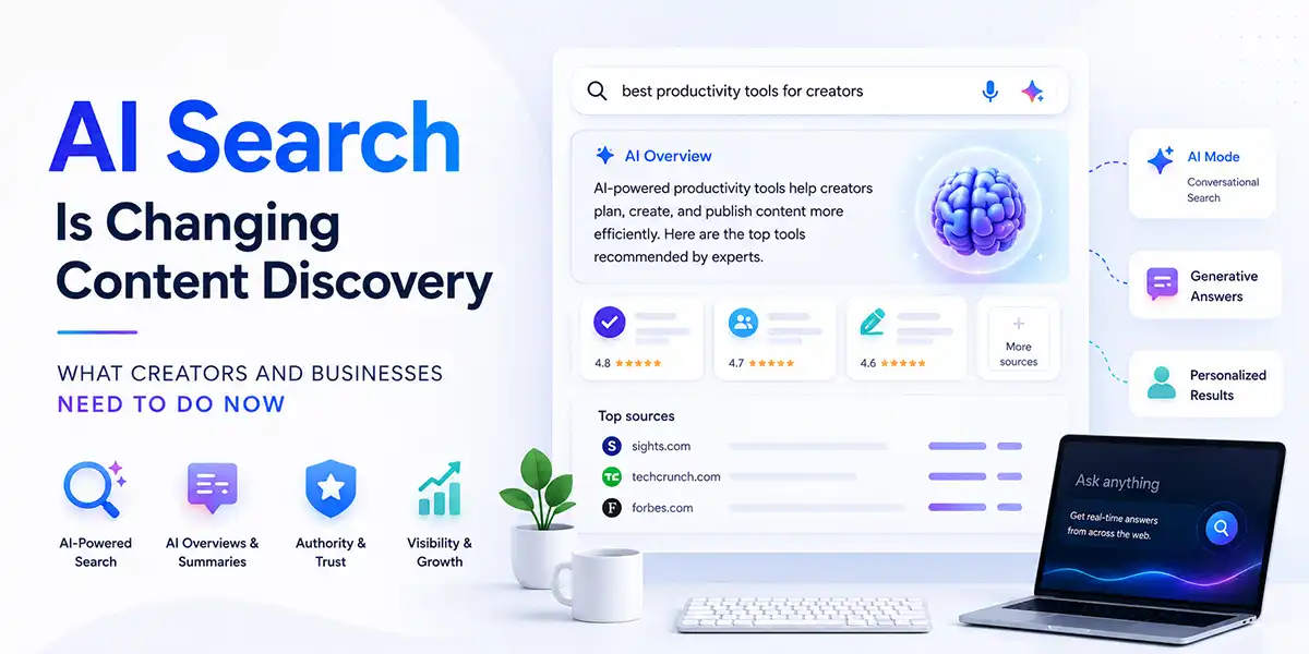 AI Search Is Changing Content Discovery: What Creators and Businesses Need to Do Now