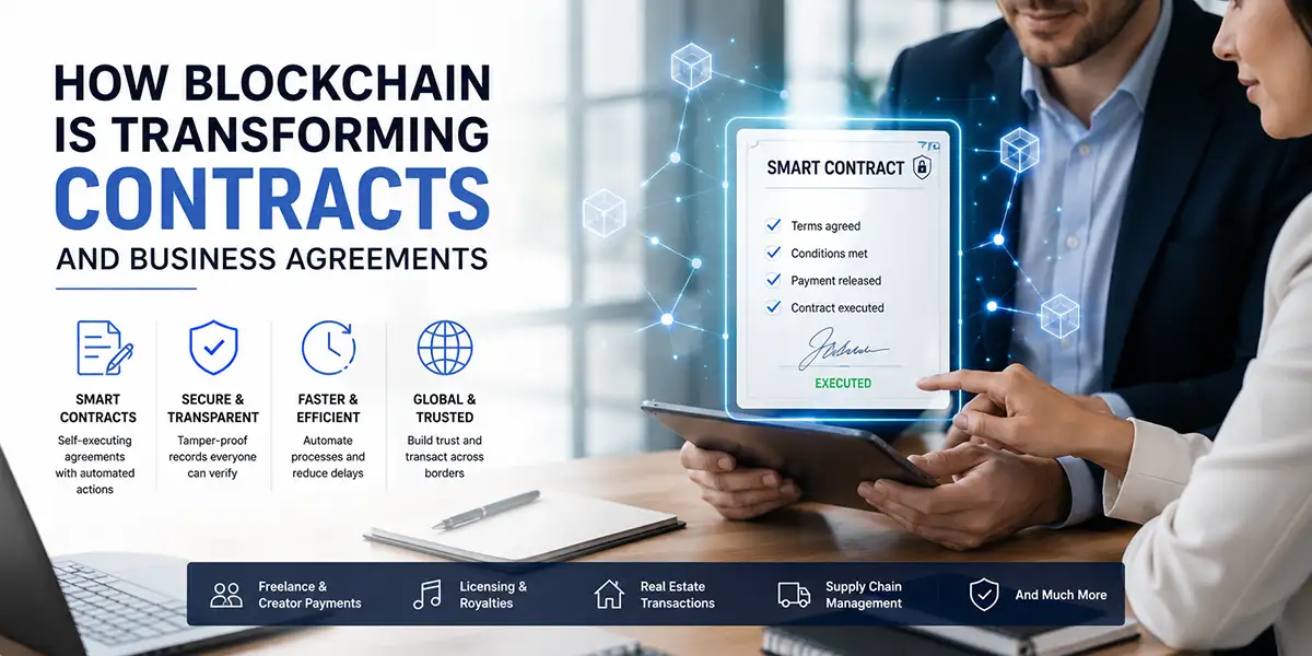 How Blockchain Contracts are Transforming Business Agreements