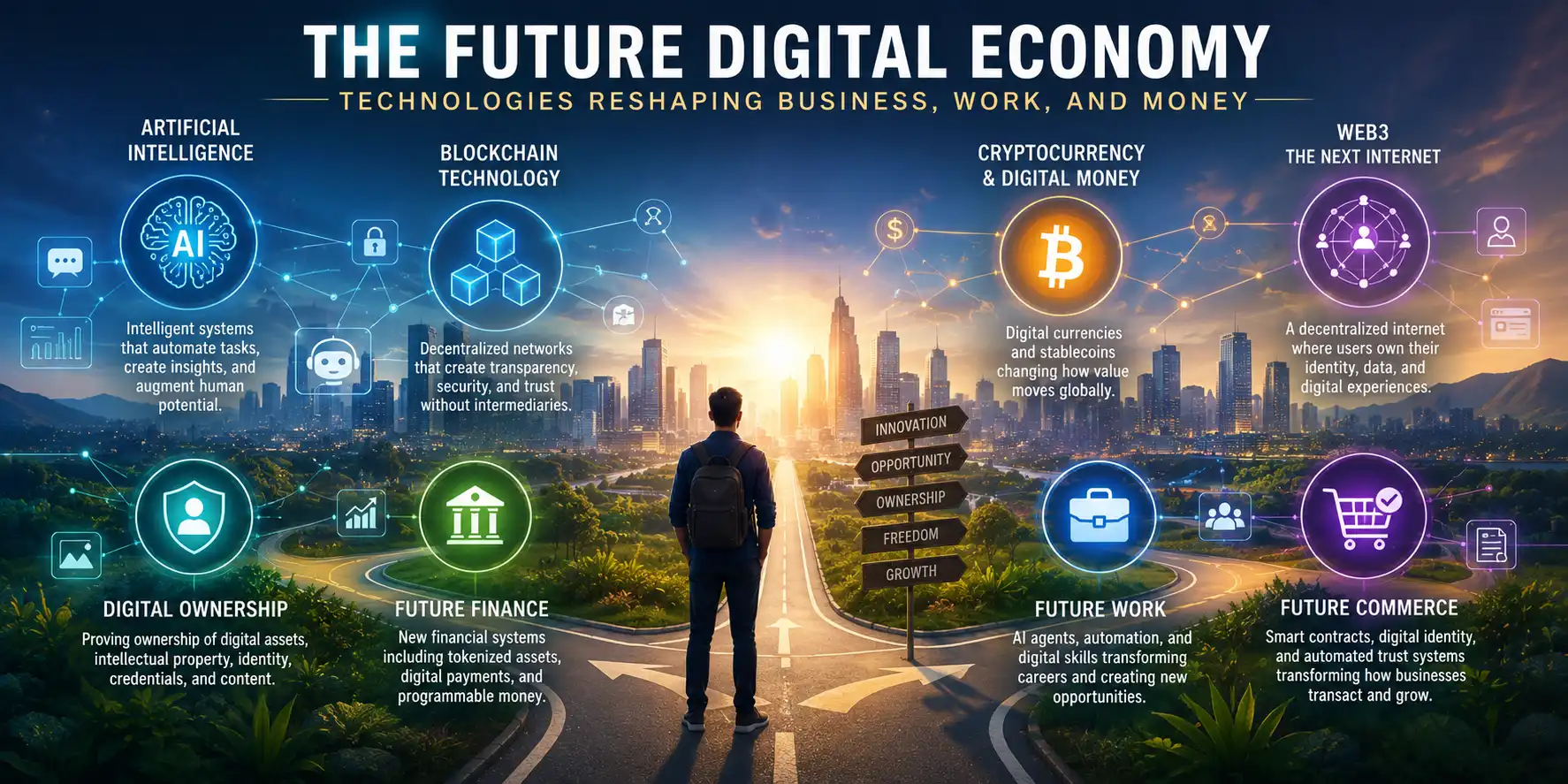 Understanding the Future Digital Economy: The Technologies Reshaping Business, Work, and Money