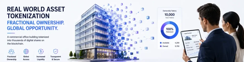 Real World Asset Tokenization enabling fractional ownership