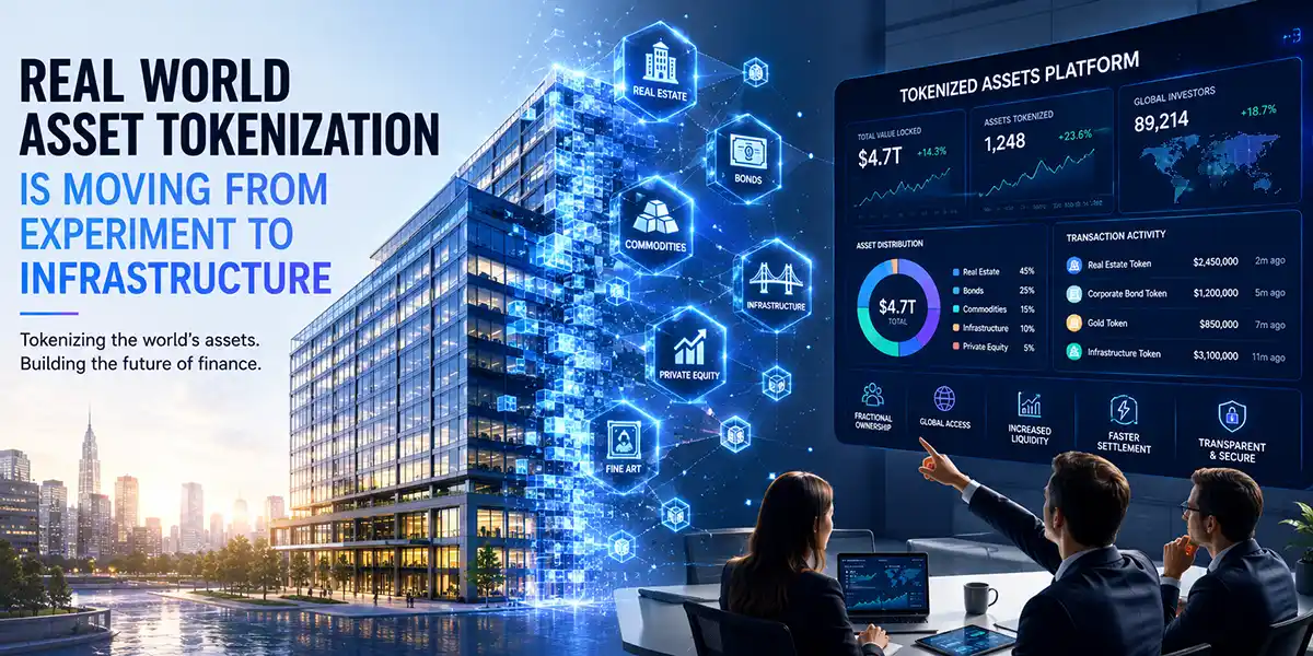 Real World Asset Tokenization Is Moving From Experiment to Infrastructure