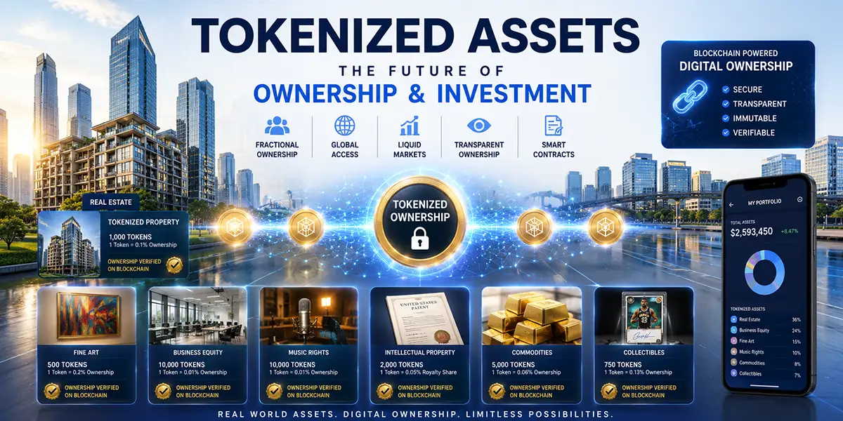 Tokenized Assets Explained: The Future of Ownership and Investment